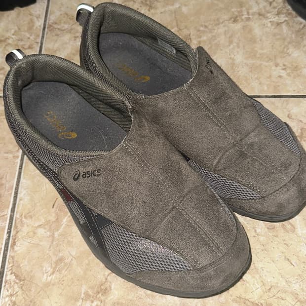 아식스 라이프 워커 그레이 255