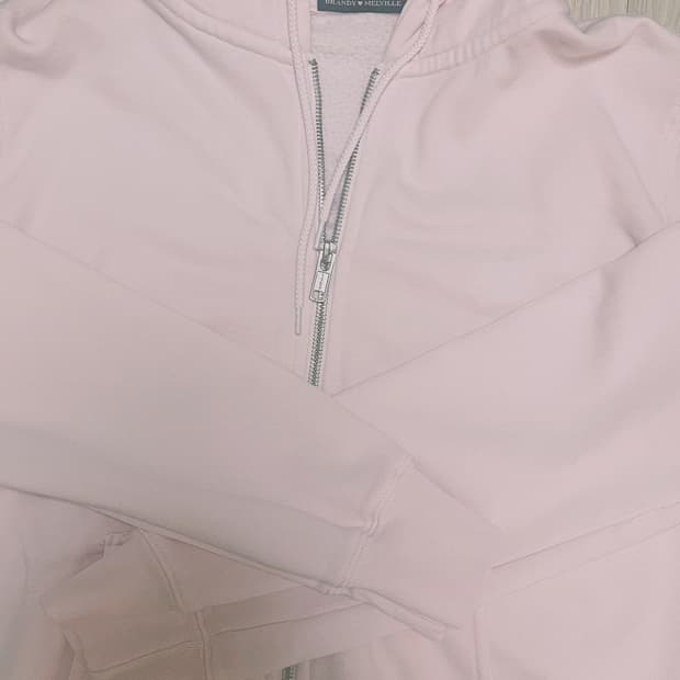 브랜디멜빌 핑크 후드집업