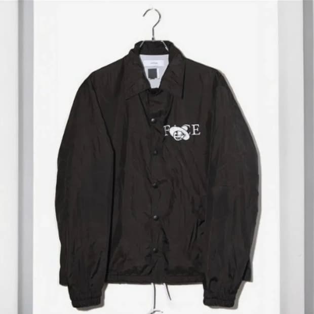 파세타즘 FACE COLLAGE 코치 자켓 블랙