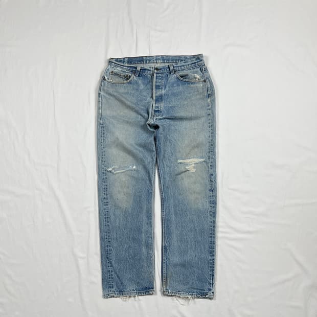 80‘s 리바이스 levis 501 데님팬츠 청바지