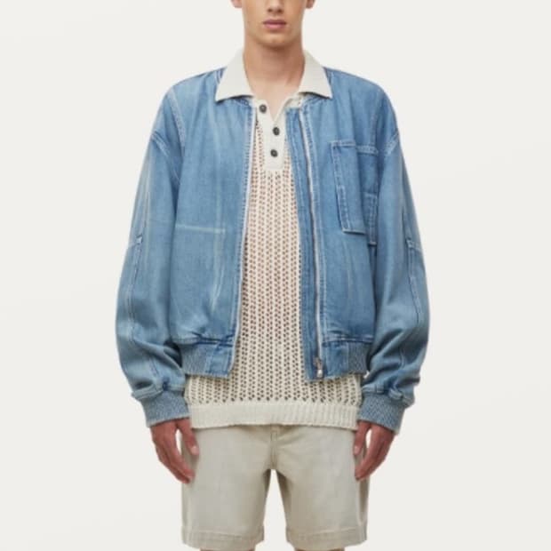 22ss Solid Homme 솔리드옴므 데님봄버