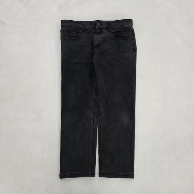 [86] 빈폴 스포츠 흑청 데님 바지 팬츠 1229J