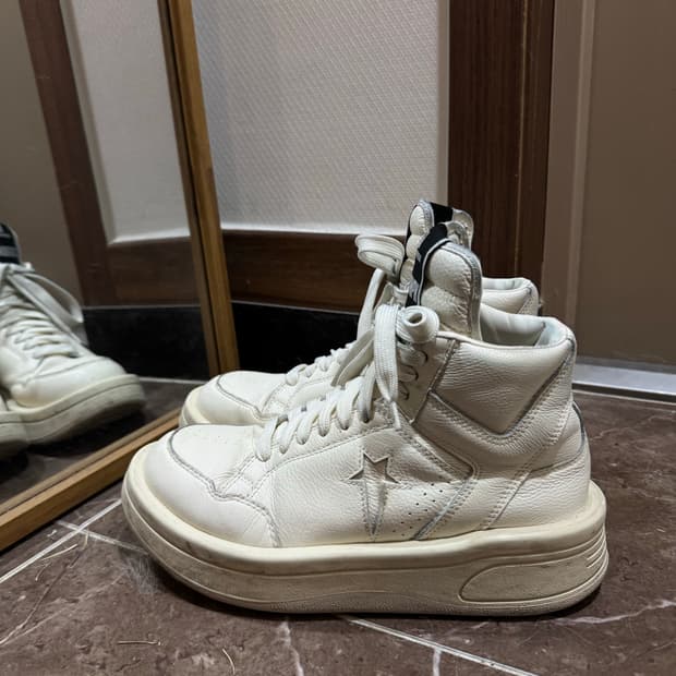 릭오웬스x컨버스 올백 270 하이탑