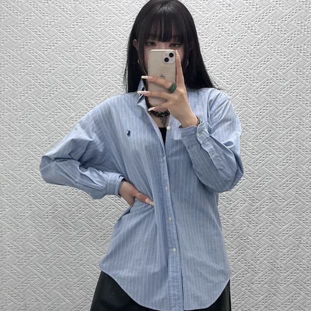 폴로 랄프로렌 YARMOUTH 모던 캐주얼 체크 셔츠 105 C10064