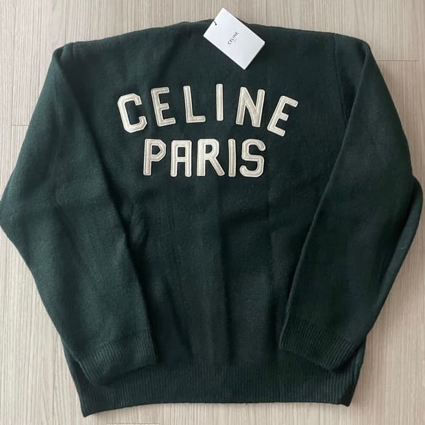 [새상품] 셀린느 컬리지 가디건