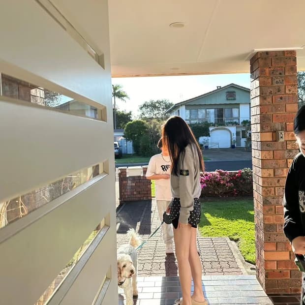 23SS 스톤아일랜드 핑크 니트