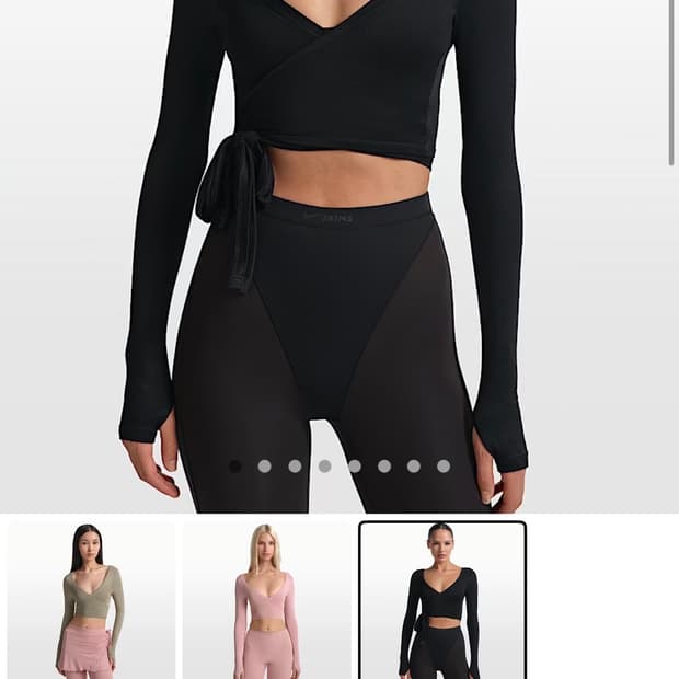 나이키 스킴스 리사 착장 (상의+스커트)