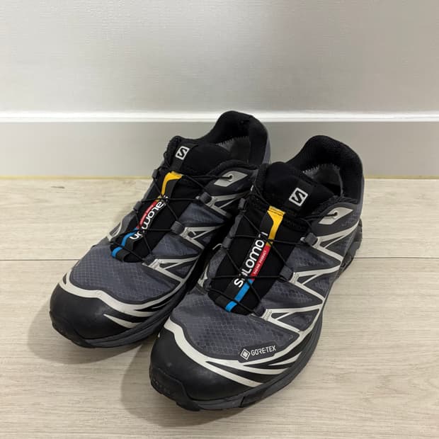 살로몬 XT-6 고어택스 블랙 에보니 270
