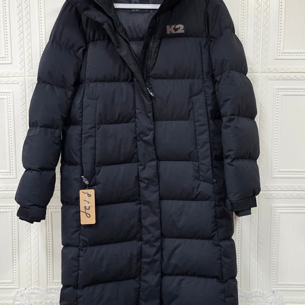 K2블랙 여성 롱패딩 
