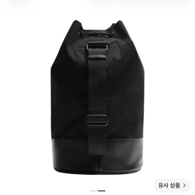 자라 x 스튜디오 니콜슨 벌룬 백팩 블랙