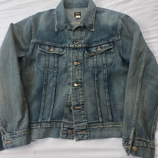 RRL LOT 271 인디고 리랜드 데님 자켓 M