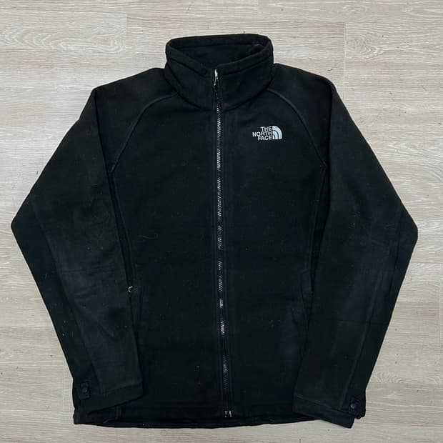 노스페이스 하프돔 로고 후리스 플리스 집업자켓 [블랙] L/100