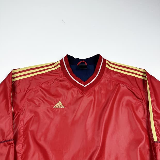 아디다스 오리지널 백로고 바람막이 웜업 (XL)