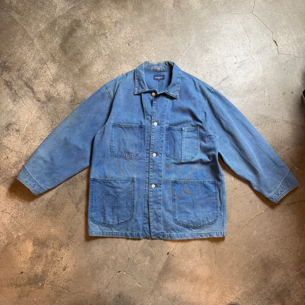 빈티지 데님 초어 자켓