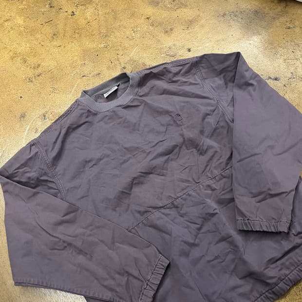 [정품/L] 칼하트 퍼플 맨투맨 티셔츠 b16