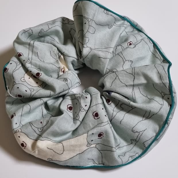 Japan cotton 헤어슈슈 곱창밴드 머리끈 NEW