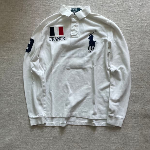 폴로 랄프로렌 빅포니 카라 롱슬리브 프랑스 #3