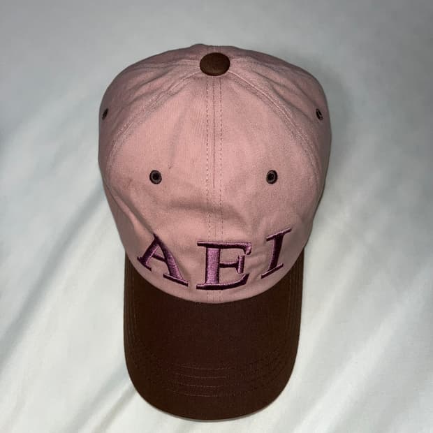 aeiou 모자 Indi Pink and Brown