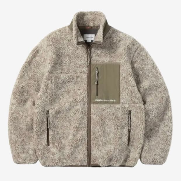 디스이즈네버댓 쉐르파 플리스 자켓(S)(1회 착용 새 상품 급)