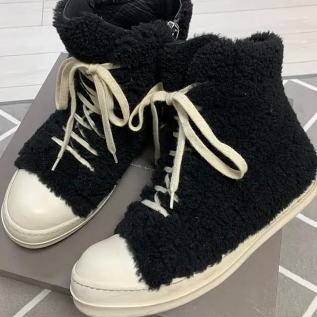 릭오웬스 시어링 라몬즈 컨버스 하이 43