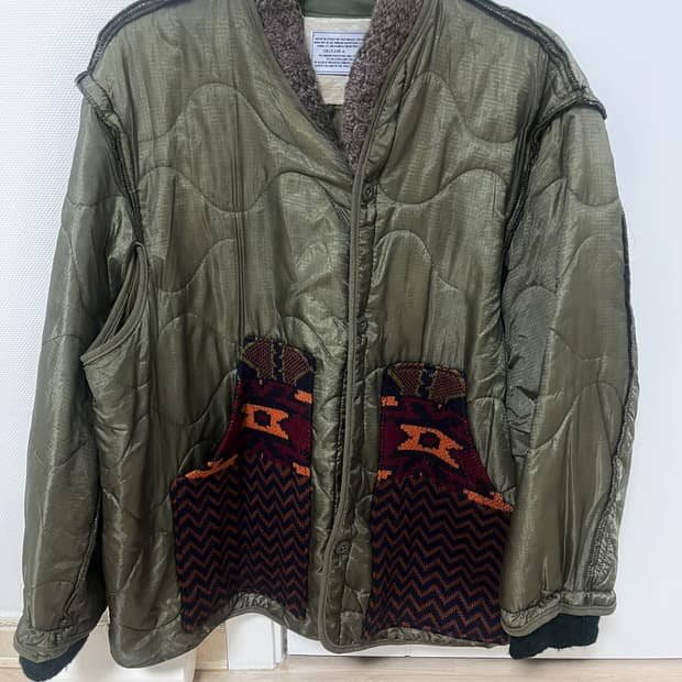 orleans store 리워크 퀼팅자켓