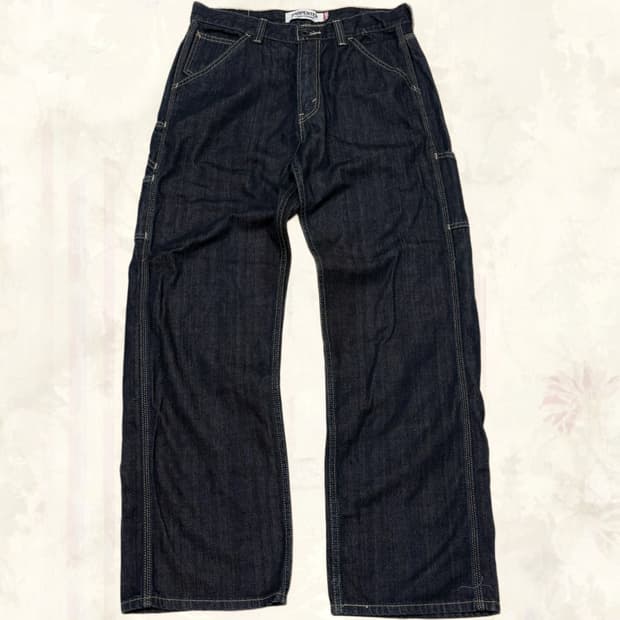 Levi’s 리바이스 카펜터 한정판 아카이브 흑청 데님 팬츠 