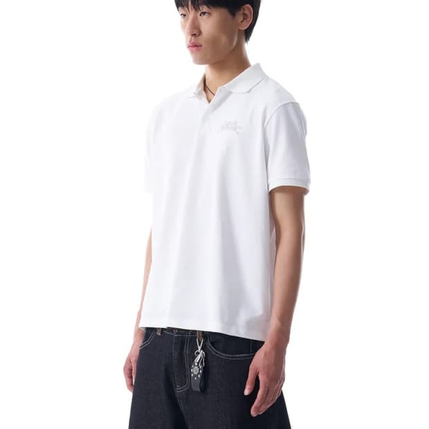 아캄 AAKAM Crack Printed PK T-Shirts