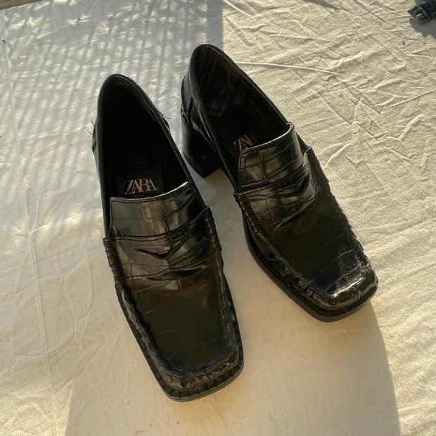 자라 파이톤 구두 ( Zara )