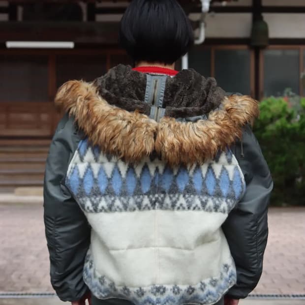 준야와타나베 N2B 도킹 봄버 자켓