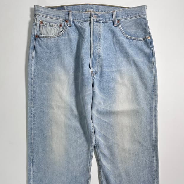 00s 리바이스 501 연청 데님 팬츠