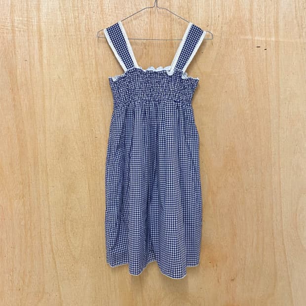 BEAMS BOY shirring onepiece