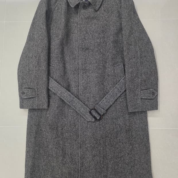 버버리 셰틀랜드 트위드 코트