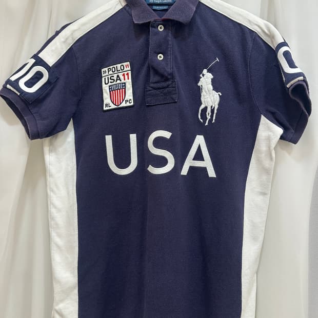 폴로 랄프로렌 네이비 USA 커스텀핏 S