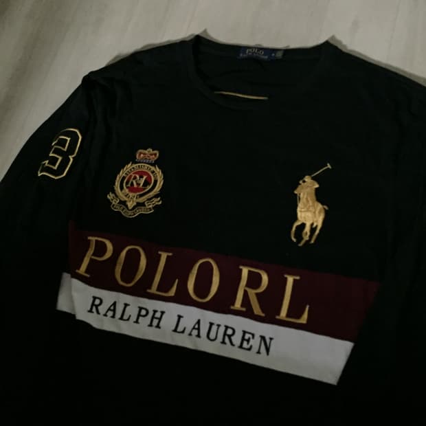 폴로 랄프로렌 빅포니 금장 롱슬리브 M