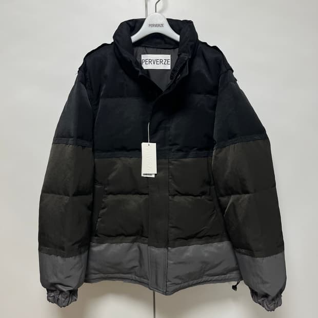 [F]퍼버즈 25fw 스탭 다운 패딩/블랙