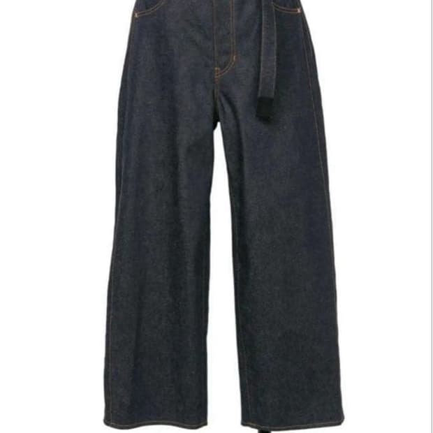 사카이 와이드 데님 팬츠 사이즈 1