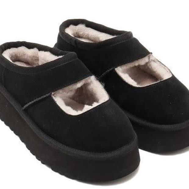 UGG 어그 비아 메리 제인 블랙 (US 7W)