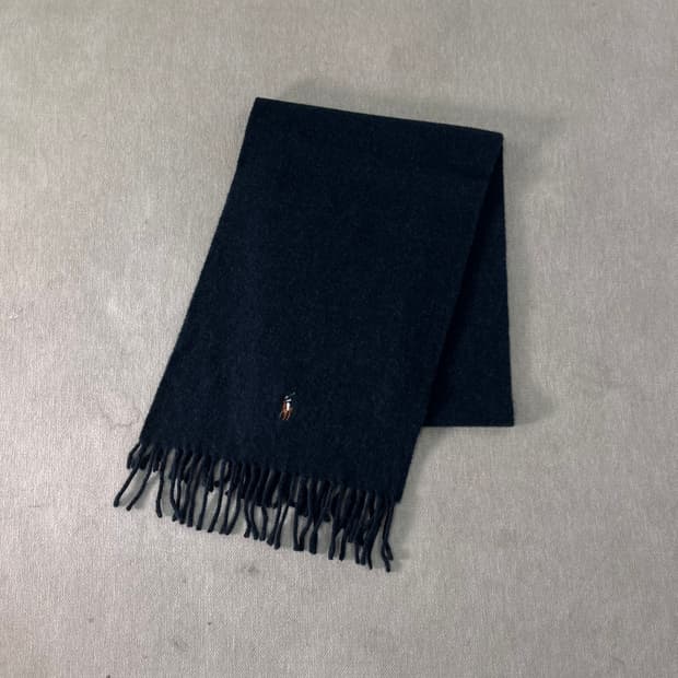 폴로랄프로렌 스몰포니 램스울 머플러 