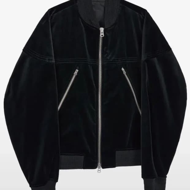 etce 벨벳 블루종 급처