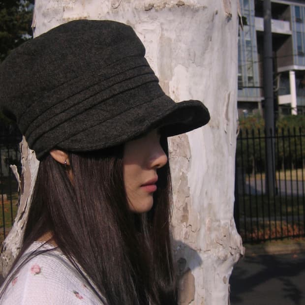 [Hiraki Corporation] wool blend hat
