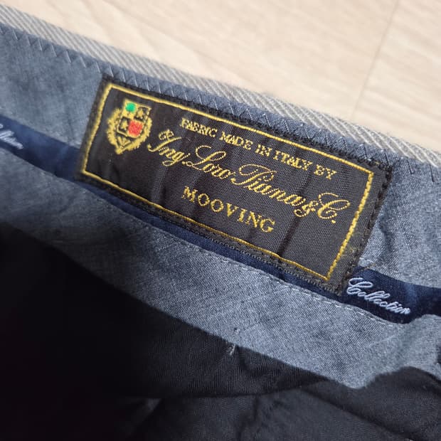 (로로피아나)갤럭시 울 캐시미어 슬랙스 팬츠 수트 정장 바지