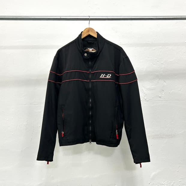 할리데이비슨 로고 모터사이클 자켓