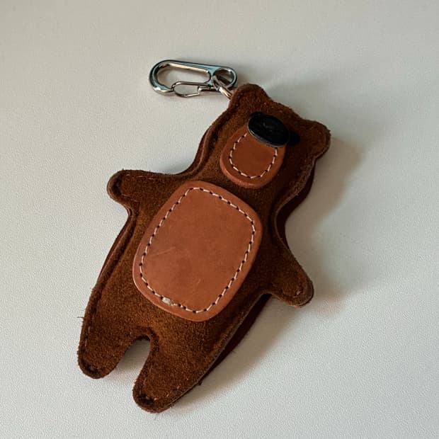 무부우즈 곰돌이 키링 카드지갑