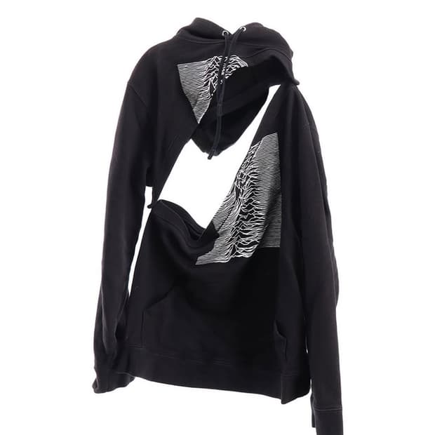 라프시몬스 18ss 컷아웃 후드