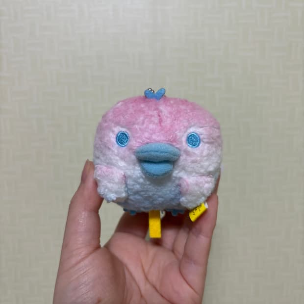 고전 산엑스 리락쿠마 솜사탕 키이로이토리 인형