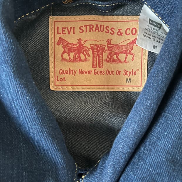 리바이스 데님 자켓