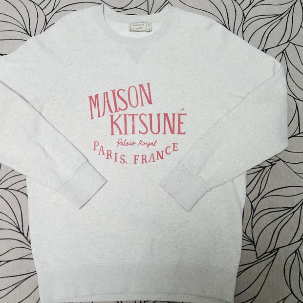 메종키츠네 팔레로얄 스웻 셔츠 XL 52 110 사이즈