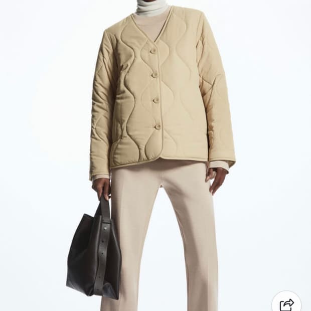 cos 코스 퀼팅 자켓