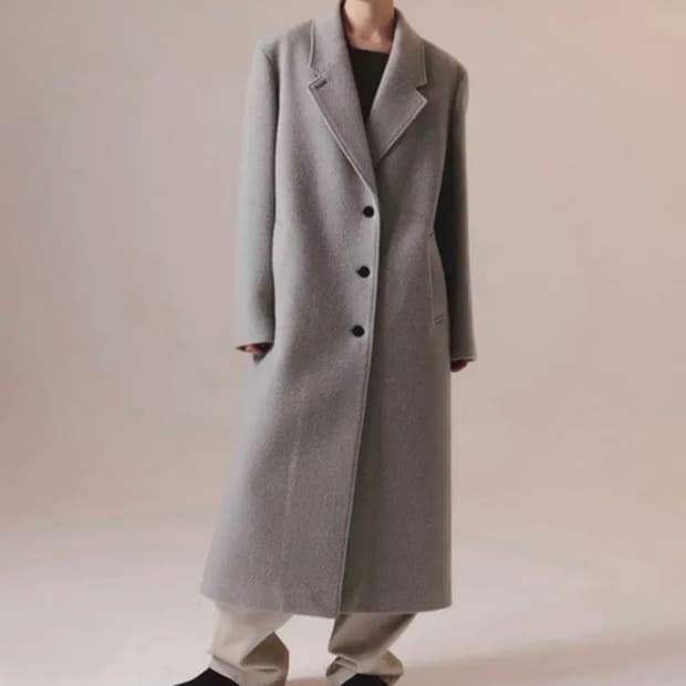 인사일런스 우먼 클래식 맥시 코트 베이지 S