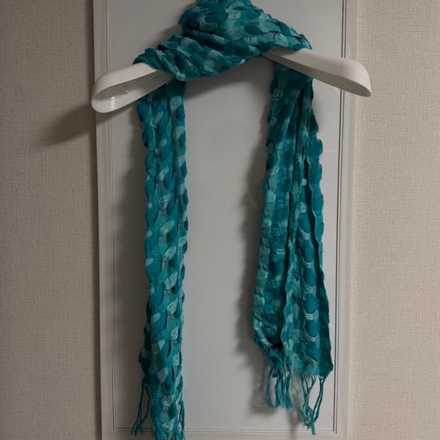 vintage mint scarf